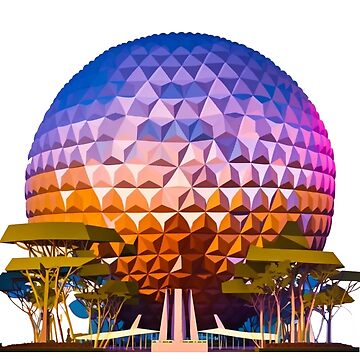 Epcot Spaceship Earth Pillow Cover 18 X 18 With Zipper 