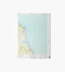 Massachusetts USGS Historical Topo Map MA Scituate 351279 1974 25000 Art Board