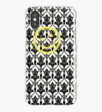 BBC Sherlock 'Bored Smiley Face' iPhone Case