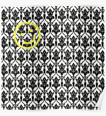 BBC Sherlock 'Bored Smiley Face' Poster