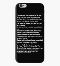 Catfish&the bottlemen lyrics iPhone Case