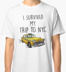Ich überlebte meine Reise nach NYC - Spiderman Heimkehr Tom Holland Classic T-Shirt