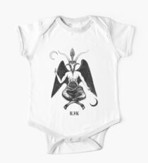 Body de manga corta para bebé BAPHOMET