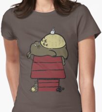 My neighbor Peanut Women's Fitted T-Shirt