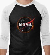 NASA Solar Eclipse Men's Baseball ¾ T-Shirt