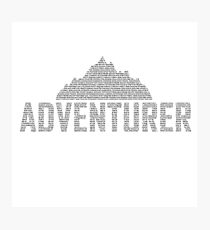 Adventurer Photographic Print