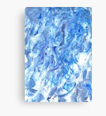 Feelin' Blue Canvas Print