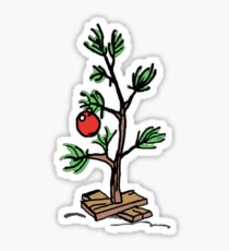 Charlie Brown's Christmas Tree Sticker