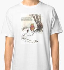 winnie the pooh famous quote piglet Classic T-Shirt