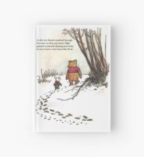 winnie the pooh famous quote piglet Hardcover Journal