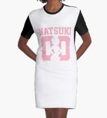 Natsuki 00 Jersey DDLC Inspired Graphic T-Shirt Dress