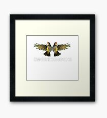 Two Birds One Stone Framed Print