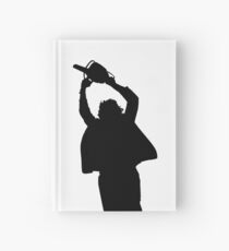 Chainsaw massacre silhouette Hardcover Journal