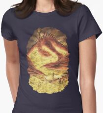 SLEEPING SMAUG Women's Fitted T-Shirt