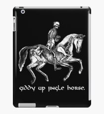 Giddy Up Jingle Horse. iPad Case/Skin