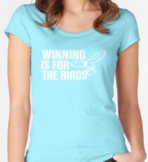 winning is for the birds eagles shirt Women's Fitted Scoop T-Shirt