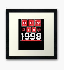 Science Birthday Shirts for Ages 19 Framed Print