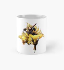 Cloud rides a chocobo !! Mug
