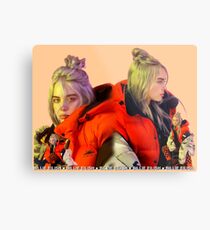 Roter Billie Metalldruck