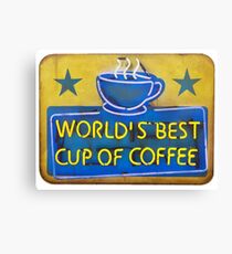 World's Best Canvas Print