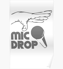 Póster Mejor venta de BTS Mic Drop