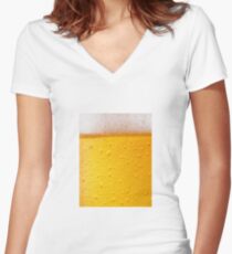 beer Women's Fitted V-Neck T-Shirt
