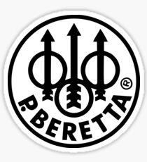 Beretta Logo Gun Merchandise Sticker