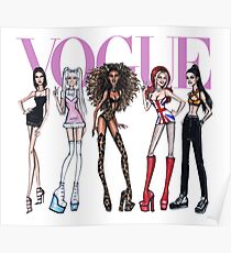 spice girl vogue Poster