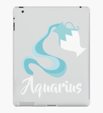 Wassermann 20. Januar - 18. Februar - Air Zeichen - Sternzeichen Symbole iPad-Hülle & Klebefolie