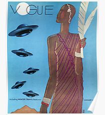 Póster Vintage Vogue Enero-1933
