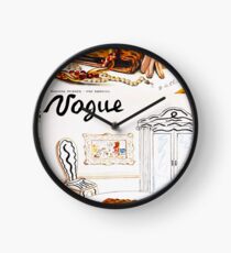 Vintage Vogue Januar - 1936 Uhr