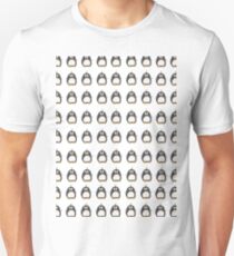 Funny black white cute penguin animal illustration Unisex T-Shirt