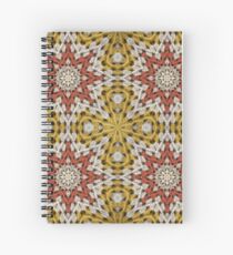 Grandma's knitted square No2. Spiral Notebook