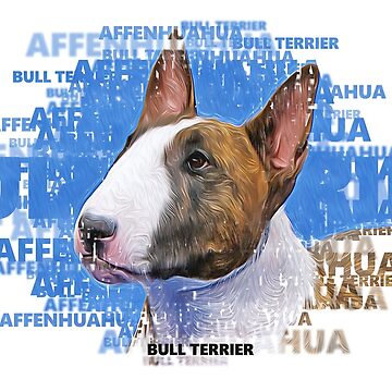 Bully Dad English Bull Terrier - Bull Terrier Dad - Sticker