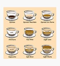 Coffee Photographic Print