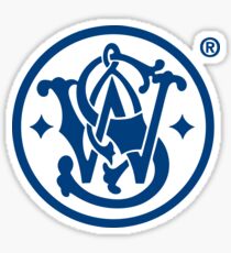 Smith And Wesson Logo Merchandise Sticker