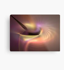 Refraction Metal Print
