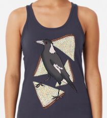 Lone Magpie and Fairy Bread Racerback Tank Top