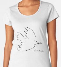 Picasso Peace Dove Premium Scoop T-Shirt