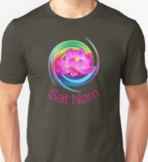 Kundalini Yoga - Sat Nam - Kundalini Chakra Shirt - Lotus Flower Unisex T-Shirt