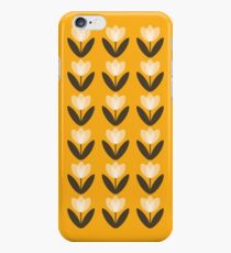 Tulip Pattern Phone Case in Mustard Yellow iPhone 6s Case