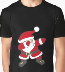 Dabbing Santa Graphic T-Shirt