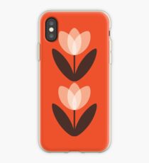Tulip Phone Case in Coral Red iPhone Case