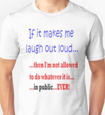 Camiseta unisex Prohibited