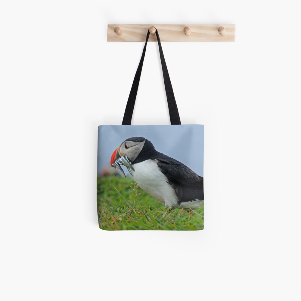 Peckish puffin Tote Bag