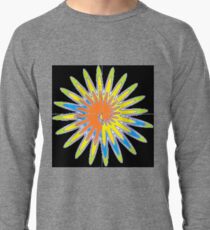 Spiral - Colored Flower Lightweight Sweatshirt