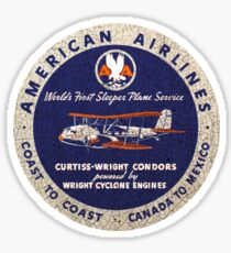 American Airlines Condor Sticker