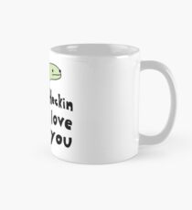 Heckin Love You - Kleine Snek Comics Tasse