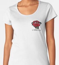 Camiseta premium para mujer Cabello Rose