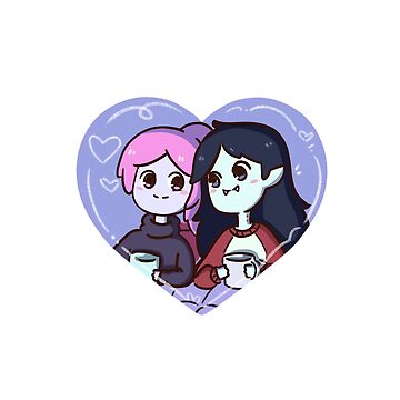 Anime Adventure Time Marceline et Bubblegum